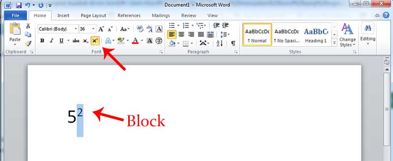 Cara Membuat Pangkat Di Word Atas Dan Bawah Terlengkap Dan Mudah 4093