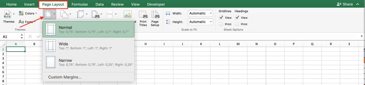 Cara Print Excel agar Tidak Terpotong dan Jelas Terlihat Semua dengan