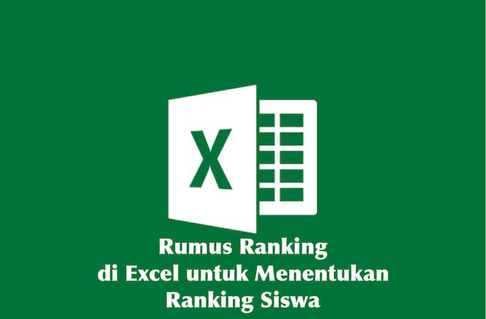 rumus ranking di excel