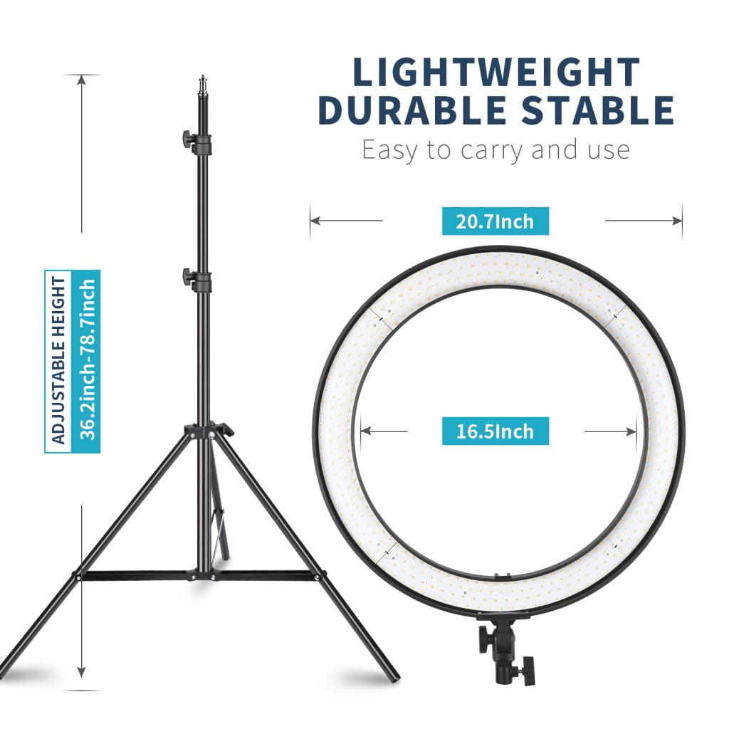Neewer 20 Inch Dimmable Ring Light 1