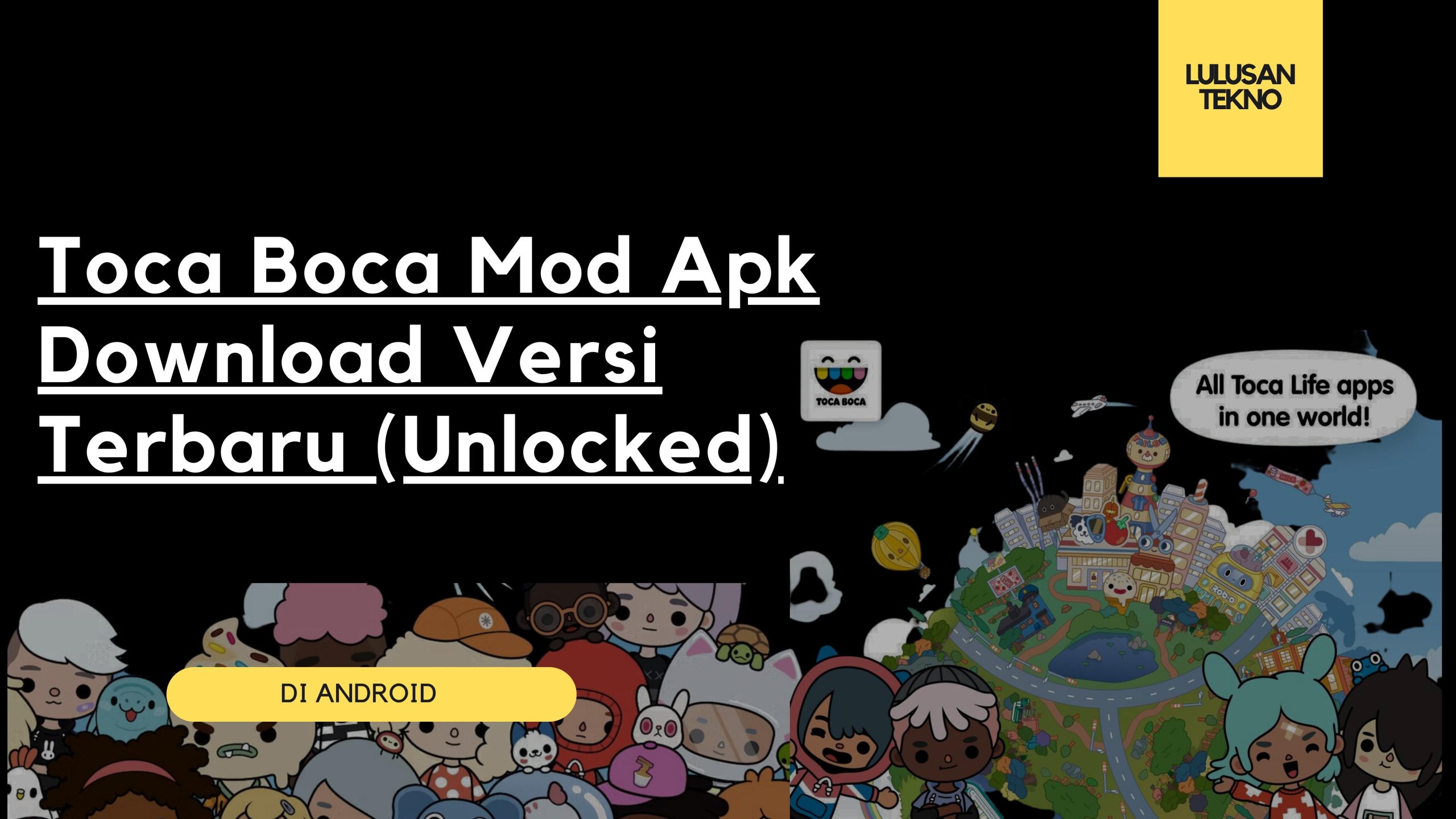Toca Boca Mod Apk Download Versi Terbaru (Unlocked)