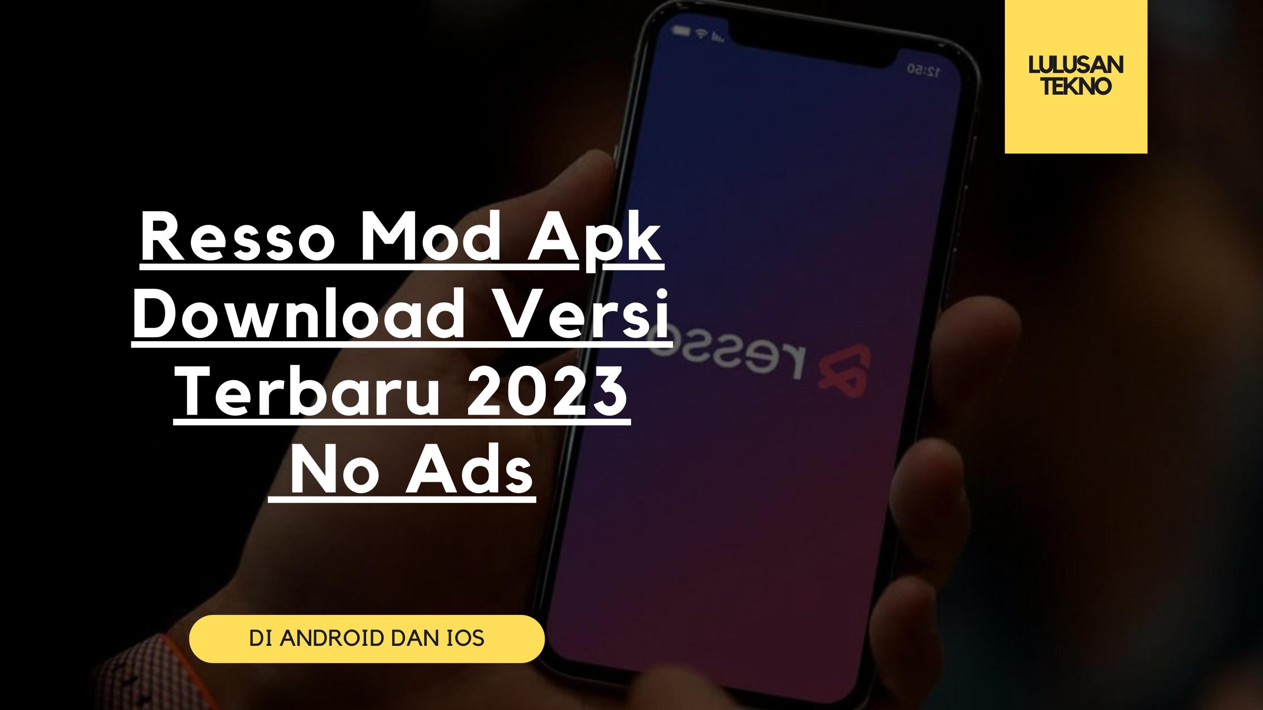 Resso Mod Apk Download Versi Terbaru 2023 No Ads