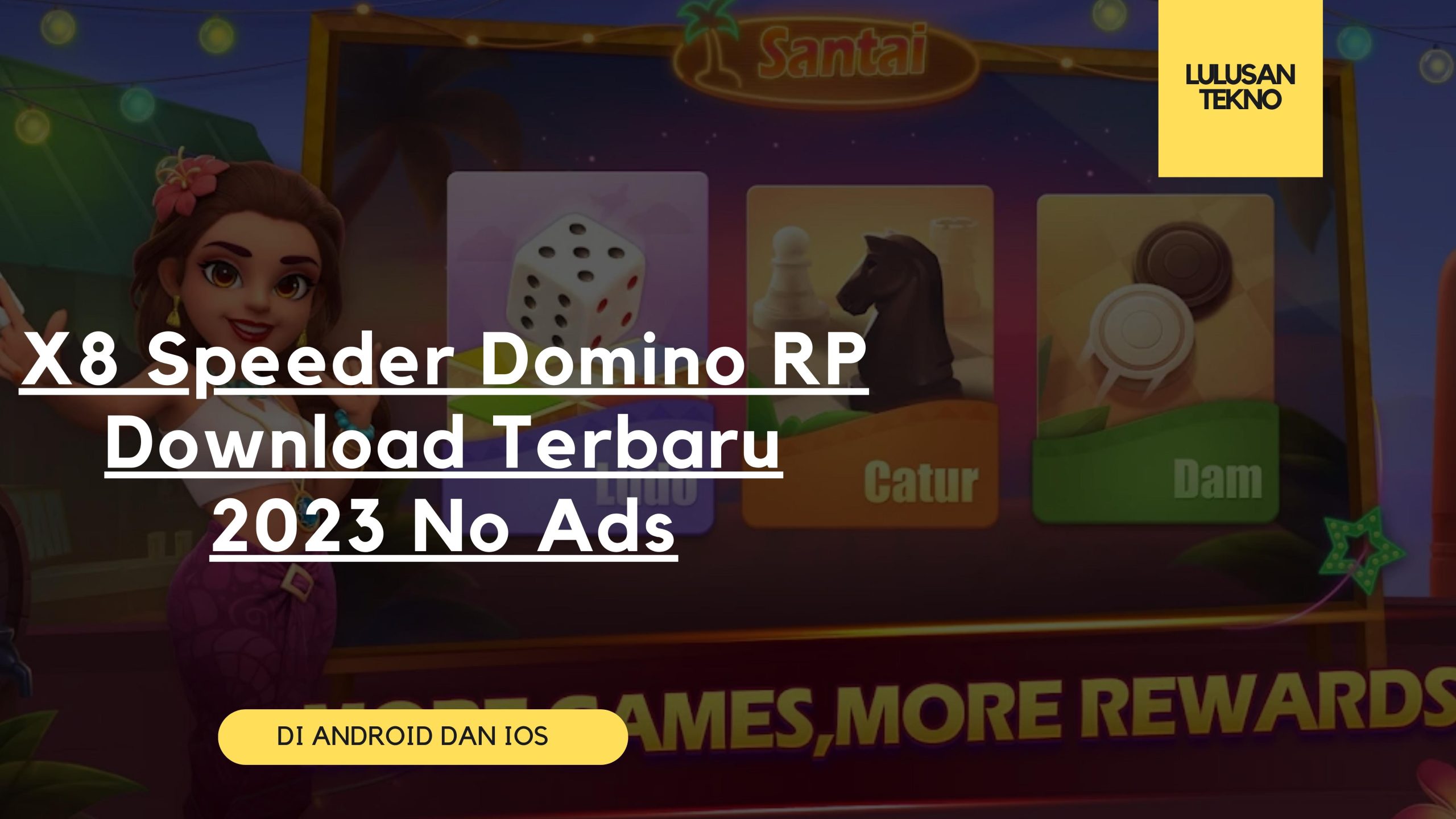X8 Speeder Domino RP Download Terbaru 2023 No Ads