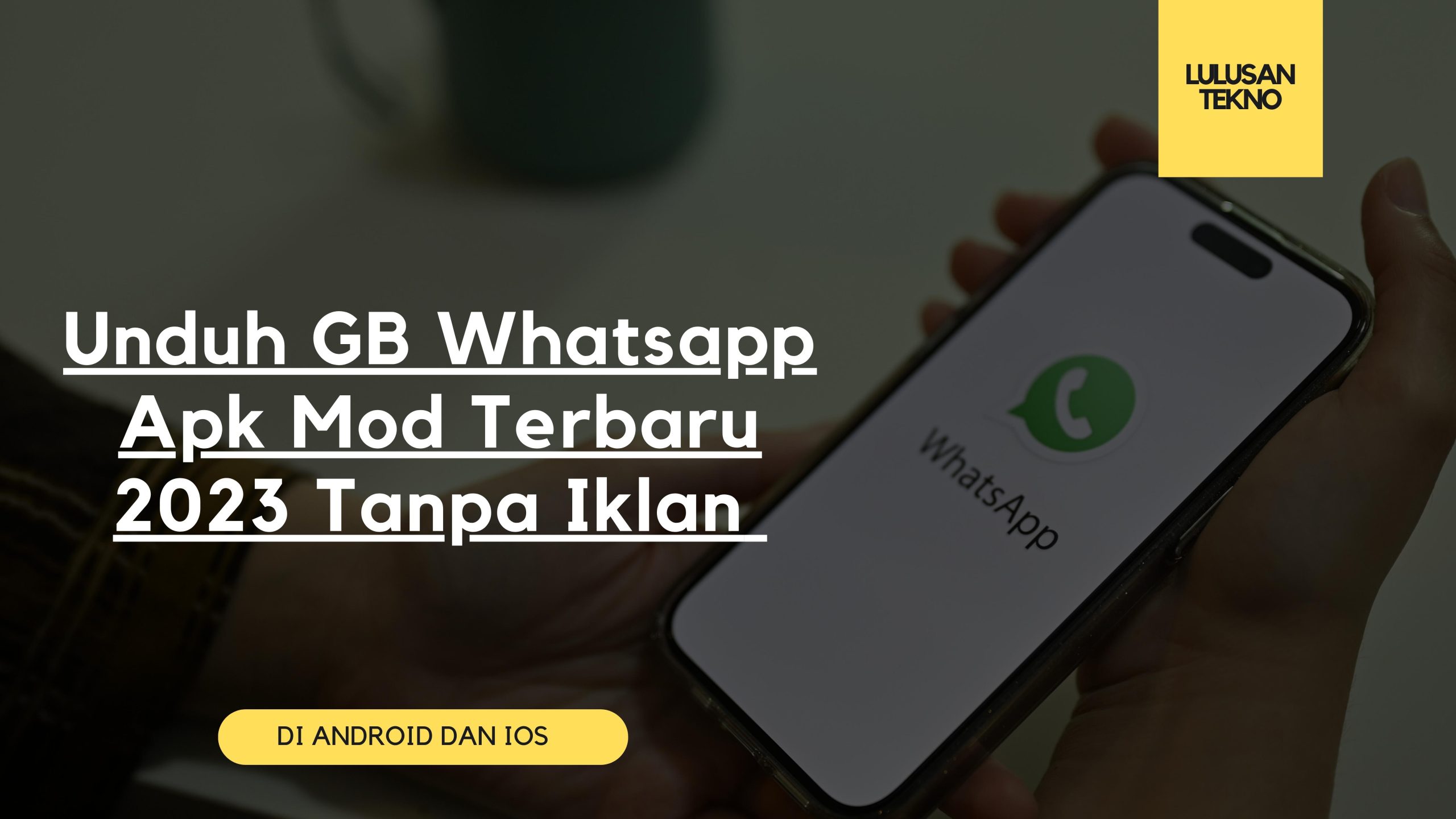 Unduh GB Whatsapp Apk Mod Terbaru 2023 Tanpa Iklan