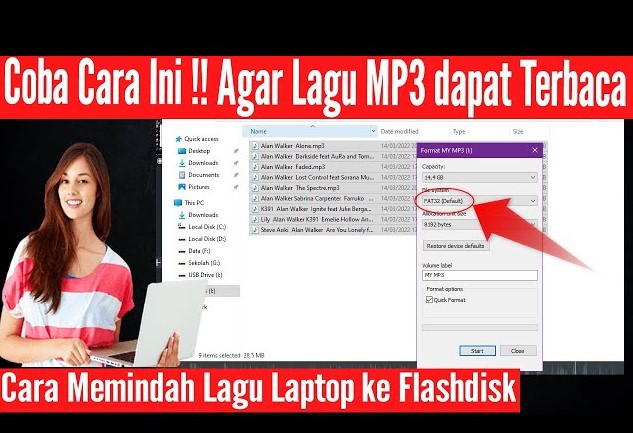 Cara Copy Lagu dari Youtube ke Flashdisk