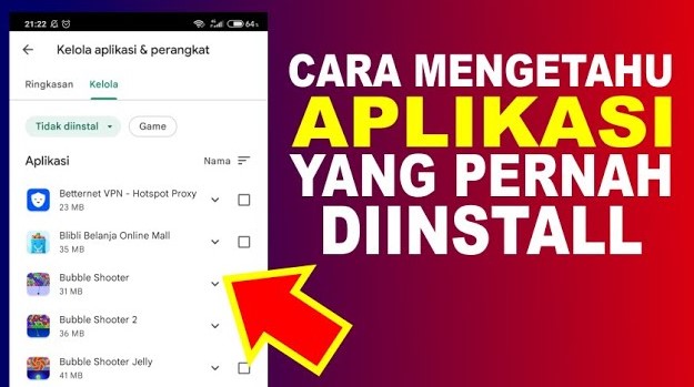 Cara Melihat Aplikasi yang Pernah Kita Download di android
