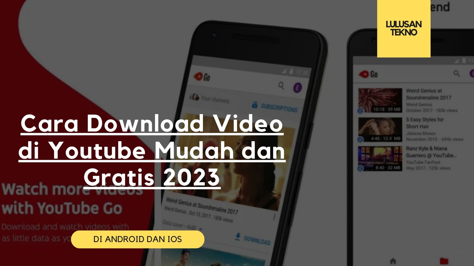 Cara Download Video di Youtube Mudah dan Gratis 2023