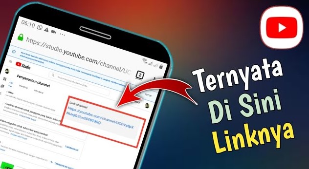 cara melihat link YouTube di Android