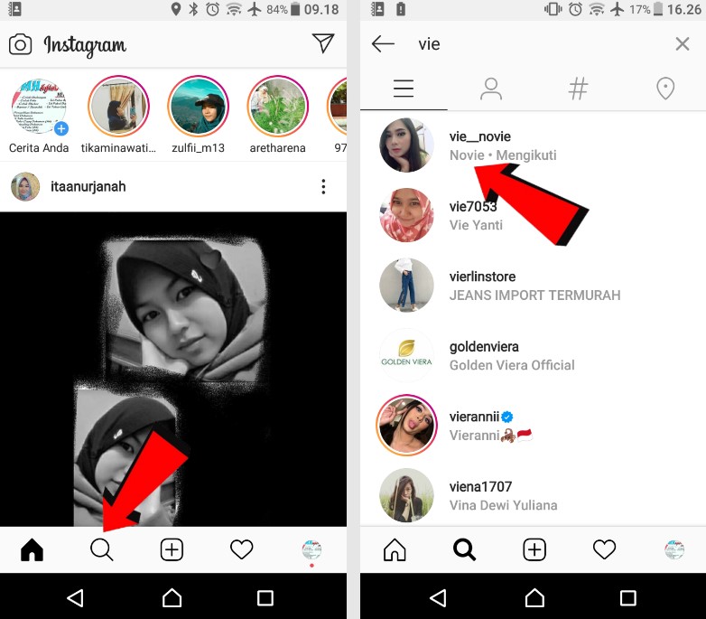 cara mengembalikan cerita yang disenyapkan di Instagram