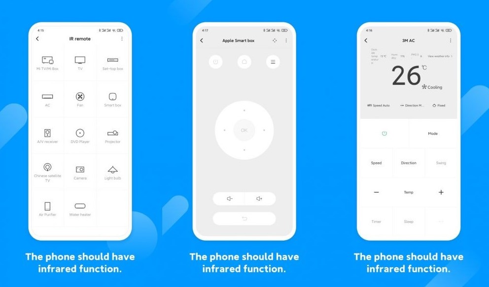 Aplikasi remote AC untuk HP Samsung