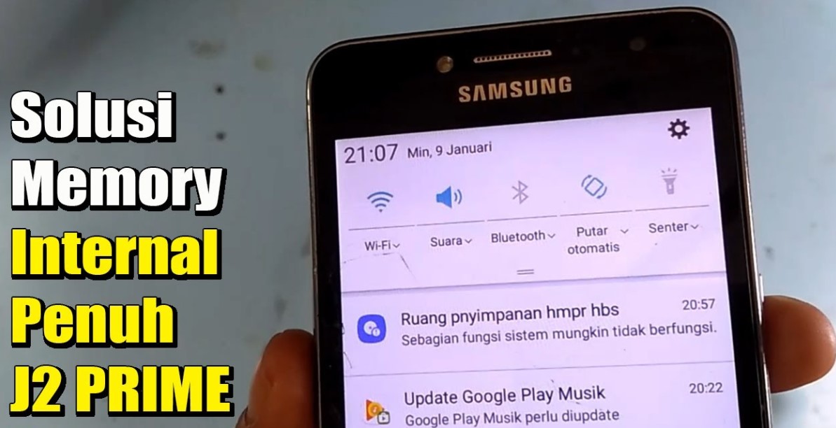 Cara Agar Penyimpanan Tidak Penuh di HP Samsung J2 Prime
