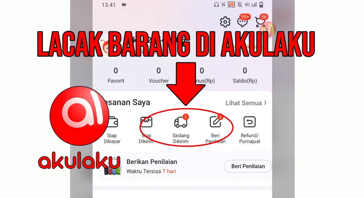 Cara Cek No Pesanan Akulaku