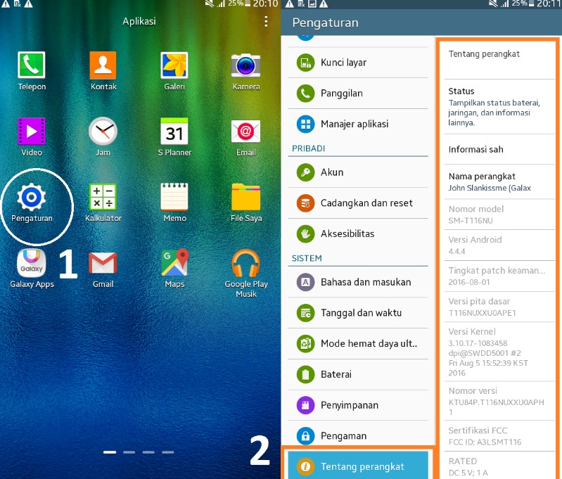 Cara Cek Tipe HP Samsung