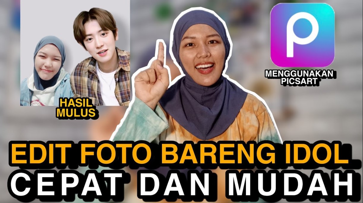 Cara Edit Foto Bareng Artis di Picsart