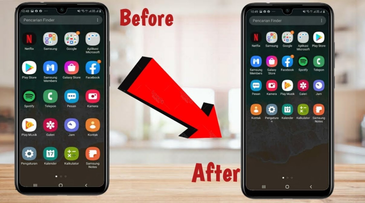 Cara Mengecilkan Aplikasi di Hp Samsung