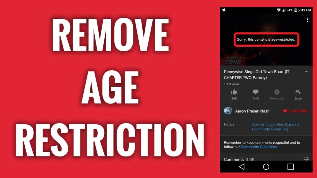 Cara Menonaktifkan Age Restricted di Youtube