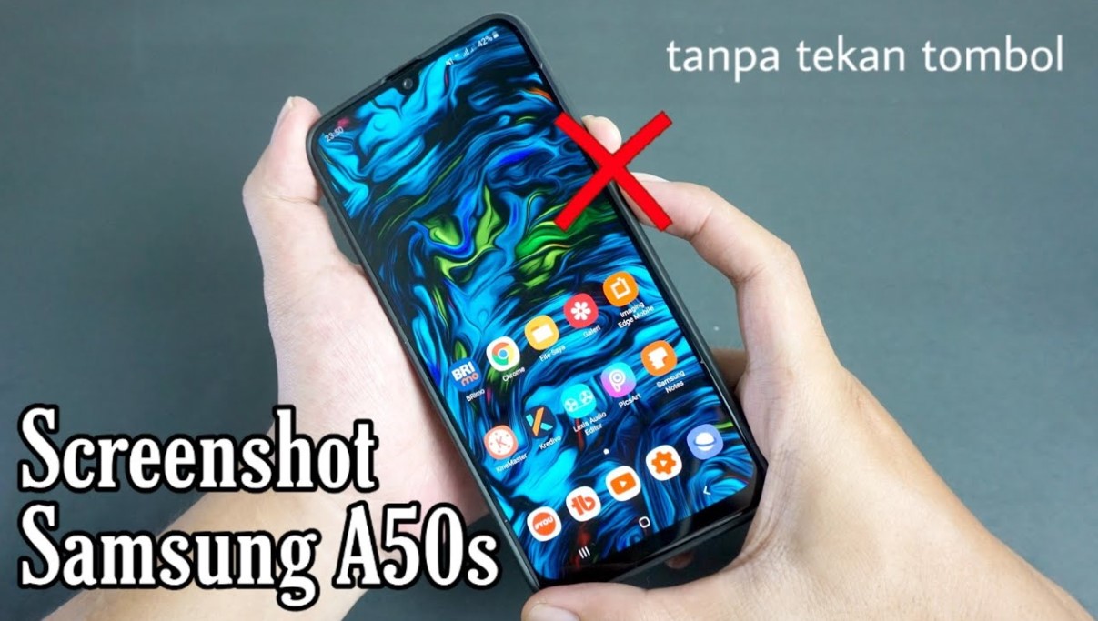 Cara Screenshot HP Samsung A50s