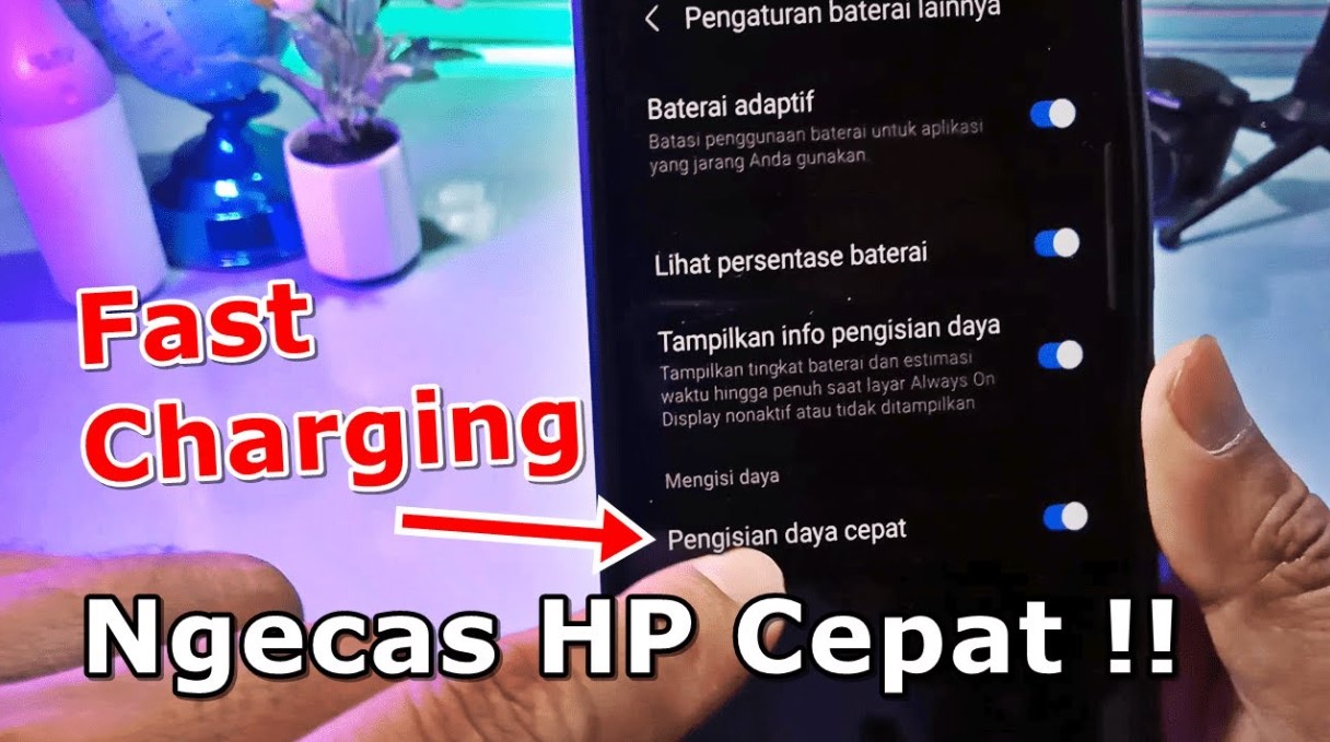 cara cepat charger HP Samsung