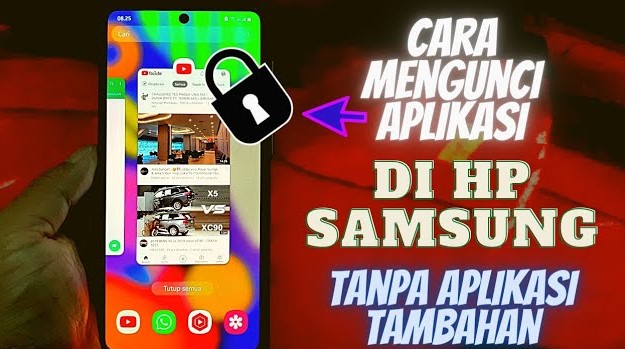 cara mengunci galeri di HP Samsung