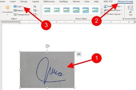 Cara Edit TTD di Word
