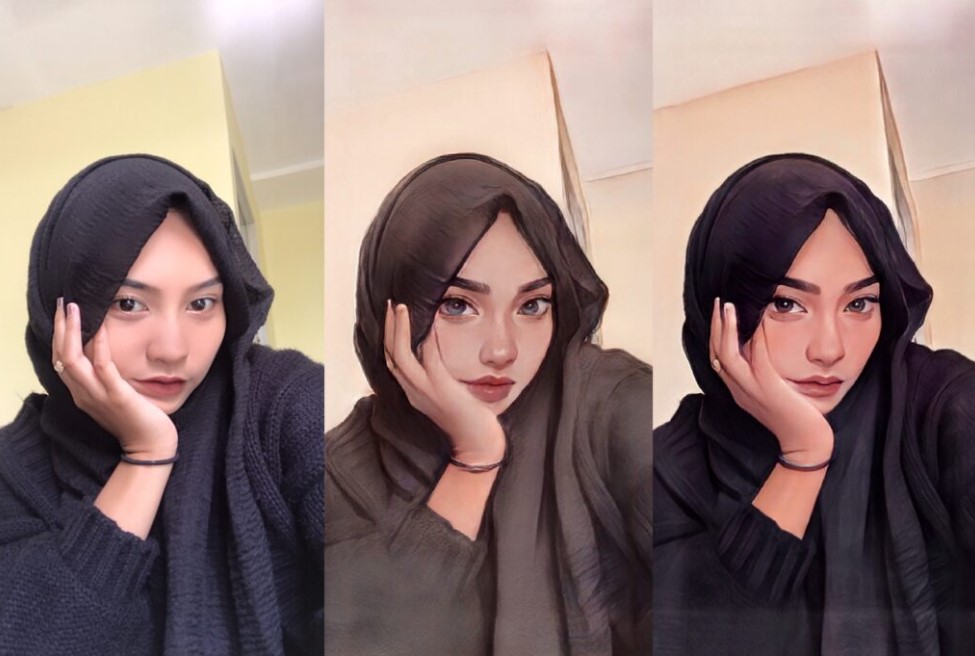 cara edit foto jadi anime