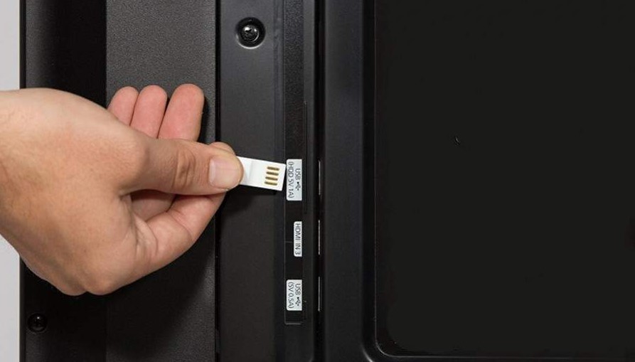 cara menggunakan flashdisk di TV