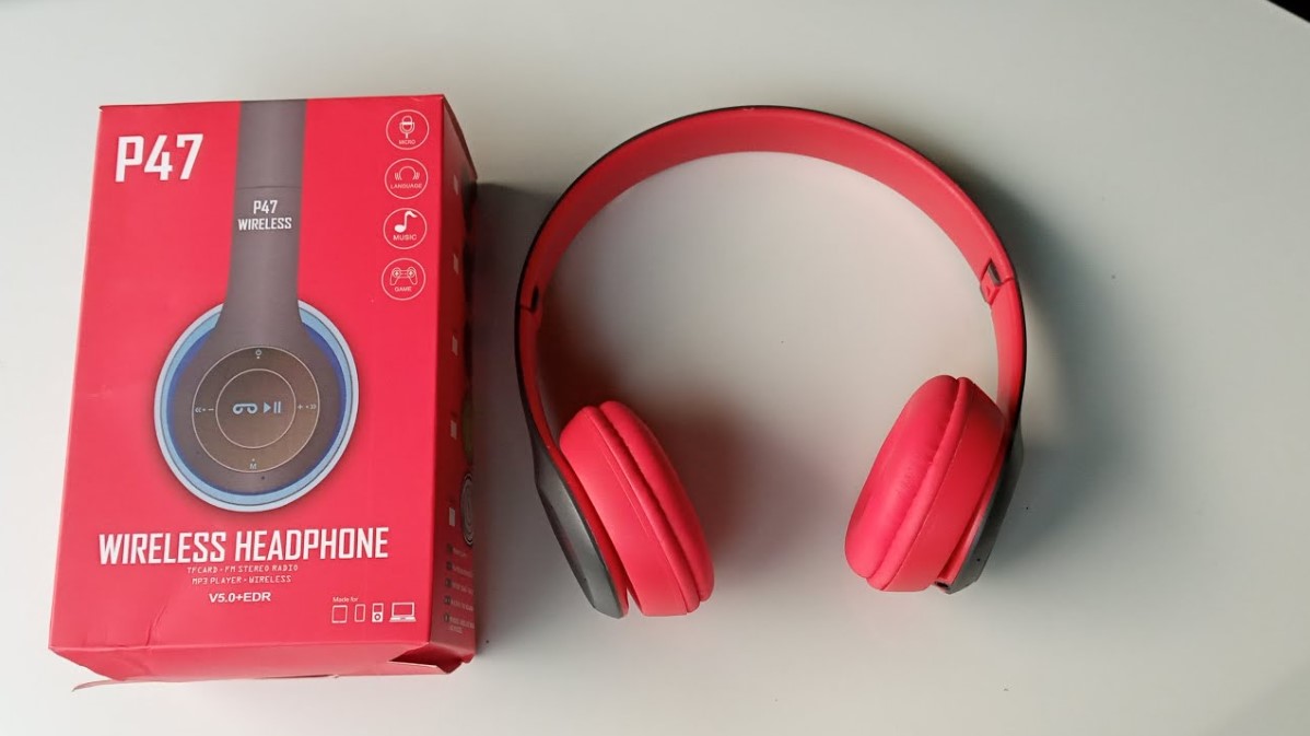 cara menggunakan headphone P47 wireless