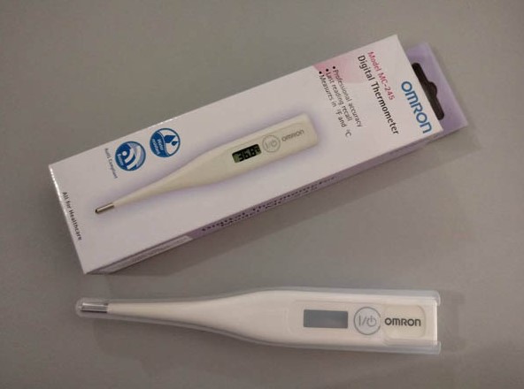 cara menggunakan termometer Onemed