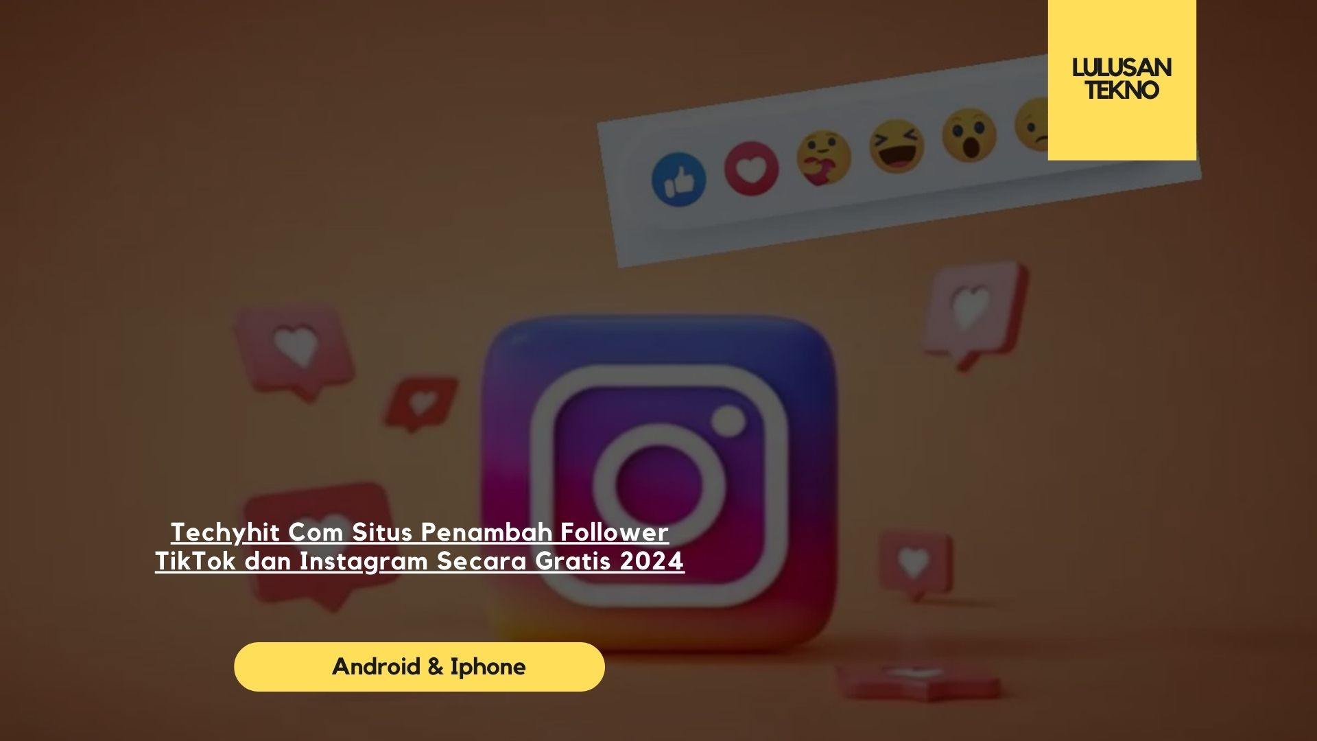 Techyhit Com Situs Penambah Follower TikTok dan Instagram Secara Gratis 2024