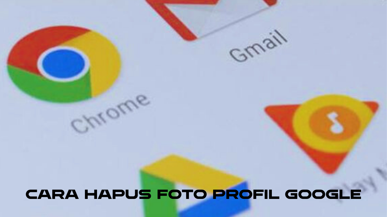 Cara hapus Foto Profil Google