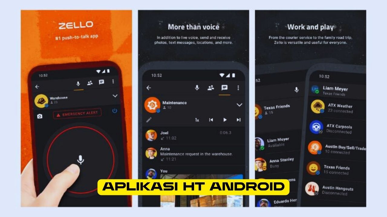 Aplikasi HT Android